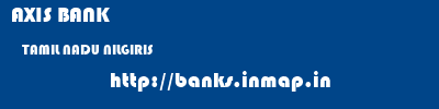 AXIS BANK  TAMIL NADU NILGIRIS    banks information 